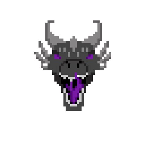 Ender dragon pixel art