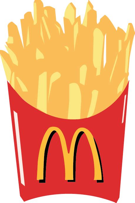 Download Transparent Fries - Mcdonalds Fries Clipart - PNGkit