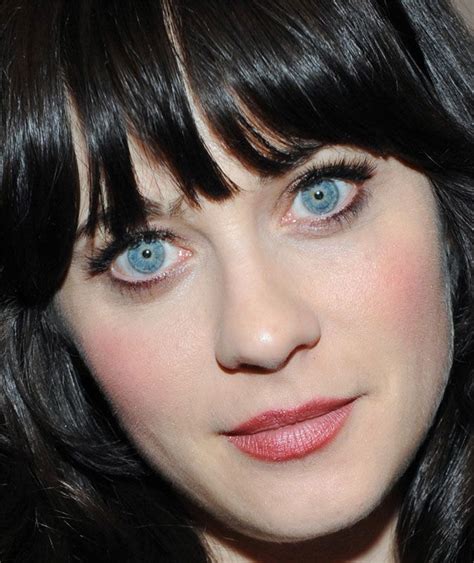 Zooey Deschanel Eye Color