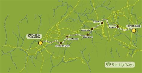 The Camino de Santiago from Sarria | Routes, Maps & Stages [GUIDE] | Camino de santiago, Camino ...