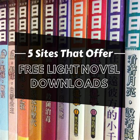 5 Sites to Download Free Light Novels and Web Novels (EPUB and PDF) | HobbyLark