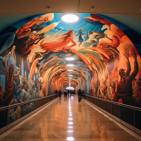 These new Denver International Airport murals are getting out of hand ...