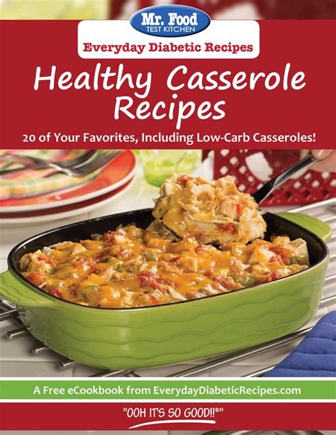 Healthy Casserole Recipes FREE eCookbook - Mr. Food's Blog