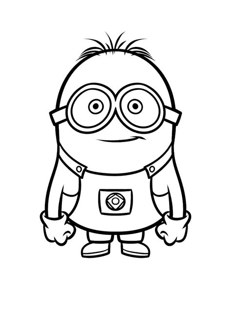 Minions coloring pages to download for free - Minions Kids Coloring Pages