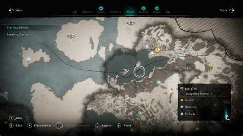 Assassin's Creed Valhalla - Full Map Of Norway With Locations! - YouTube