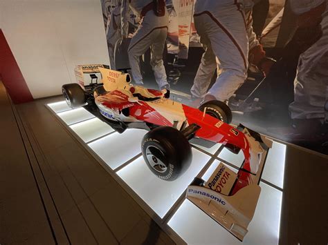 The last Toyota F1 car on display : formula1