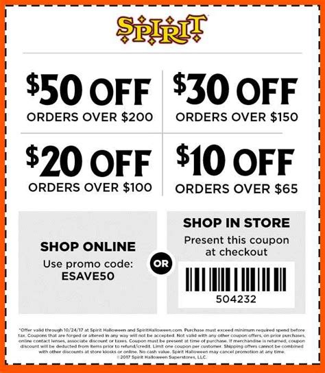 Spirit Halloween June 2020 Coupons and Promo Codes 🛒