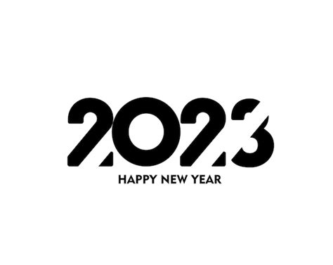 Free Vector | Happy new year 2023 text typography design patter vector ...