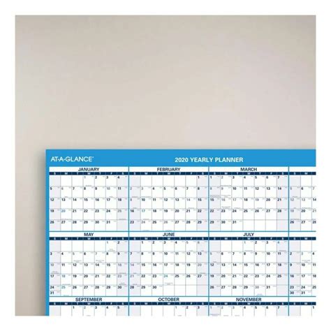 Erasable Wall Calendar