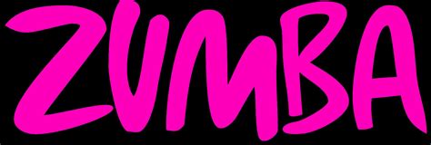 Zumba, pink lettering at black background free image download