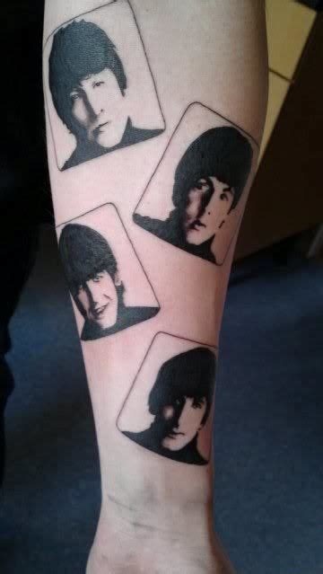 beatles tattoos in 2022 | Beatles tattoos, Tattoos, Fan tattoo