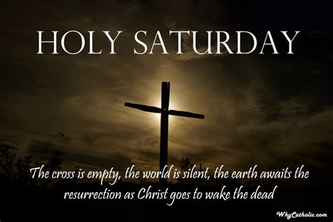 Holy Saturday-Why Jesus Descended To Hell