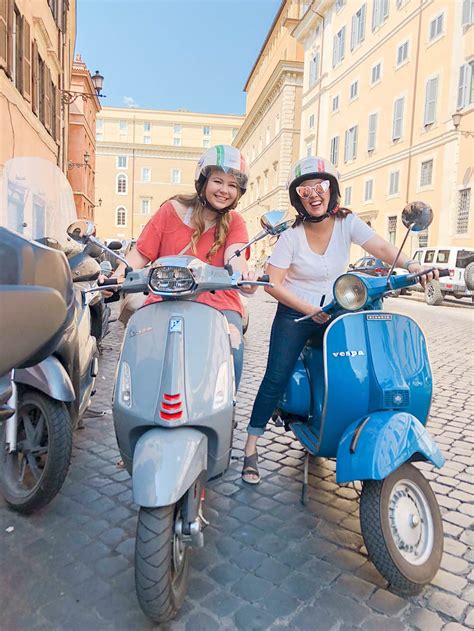 Riding a Vespa in Rome - How to Choose a Scooter Rental or Tour | The ...