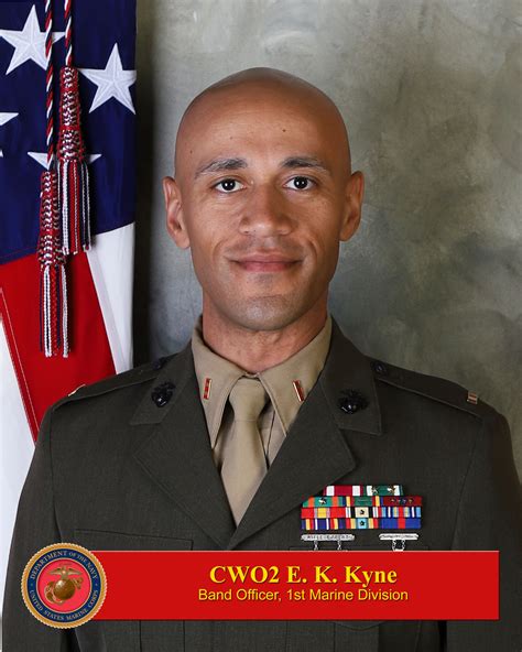 Chief Warrant Officer 2 Eric K. Kyne > Marine Music > Official Biography