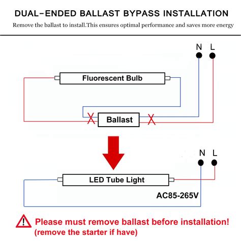 [2+] Wiring Diagram How To Bypass Ballast For Led Tube, Wiring Schematic For Fluorescent Light ...