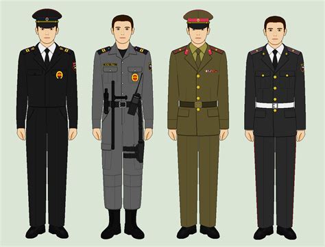 Selection of Russian Law Enforcement Uniforms by Luke27262 on DeviantArt