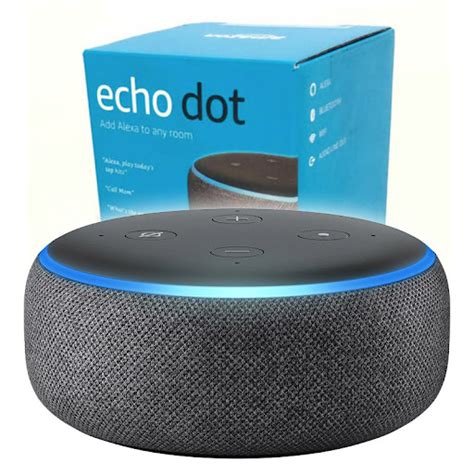 Amazon Echo Dot (3rd Gen) - Smart speaker with Alexa - Charcoal - Gaming Gears - Best Gaming ...