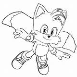 Tails Coloring Pages Printable sketch template