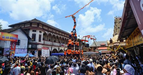 Dahi handi celebrations: Colourful festivities in Mumbai mark the birth ...