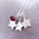 sterling silver star necklace by nina louise | notonthehighstreet.com