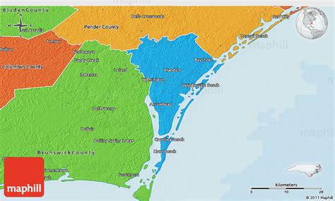 New Hanover County Zip Code Map