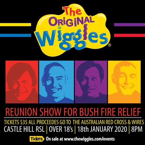 ORIGINAL Wiggles reunion show for bushfire relief. ALL proceeds from ...