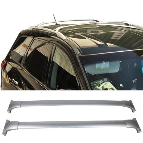 2013-2017 Nissan Pathfinder Roof Rack Top Cross Bar Rail Pair-Silver ...