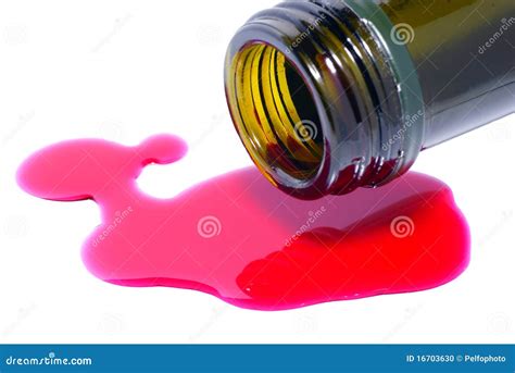 Spilled Wine. Stock Photo - Image: 16703630