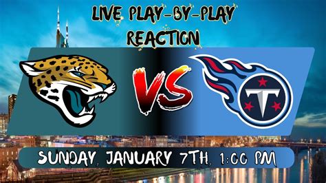 Jacksonville Jaguars vs. Tennessee Titans LIVE Play by Play! - YouTube