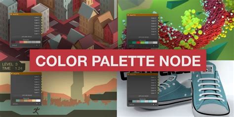 Blender Addon: Node color palette is a powerful tool that allows you to customize the color of ...