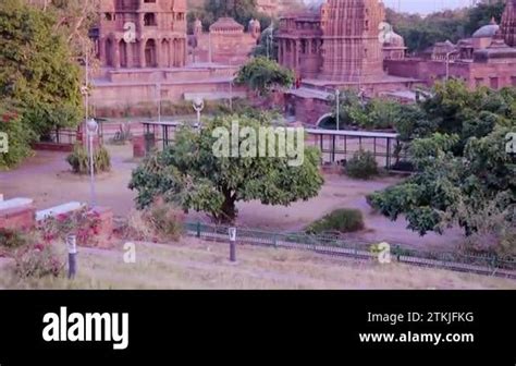 red stone ancient hindu temple architecture from unique angle at day ...