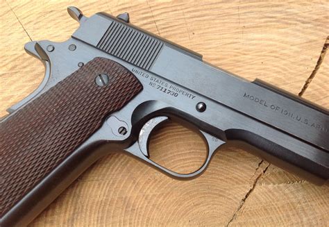 Colt Model 1911A1 (M1911A1) .45 ACP 1937 US Navy Contract No 711730 - Coltautos.com