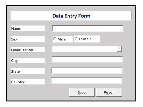 Fully Automated Data Entry Userform Thedatalabs - Bank2home.com