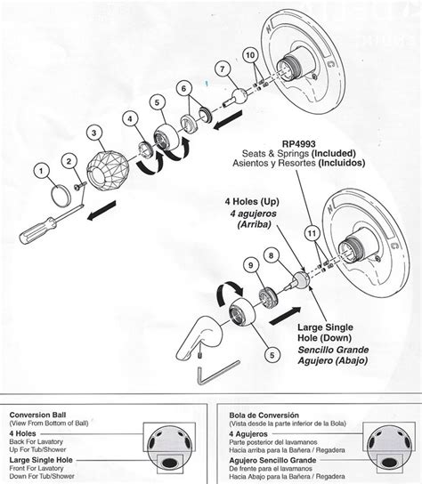 Delta Monitor Shower Faucet Parts Diagram | Reviewmotors.co