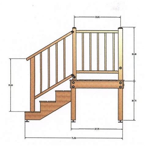 RV Wooden Staircase, Inc. -- pic 2 of 4 | Wooden staircases, Stair plan, Diy stairs