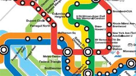 Orange Line Metro Map Dc - Map of world