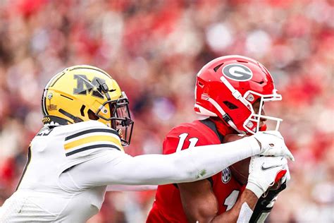 Kickoff time, TV set for Georgia-Missouri game on October 1