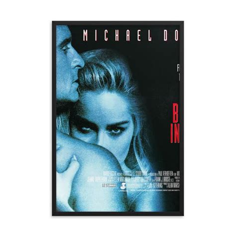 Basic Instinct 1992 REPRINT poster REPRINT