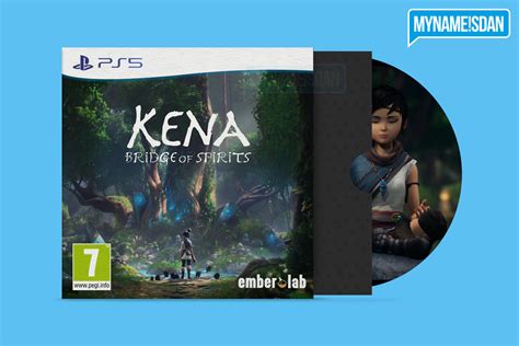 PS5 Cardboard Game Case Concept Design for Kena - My Name is Dan