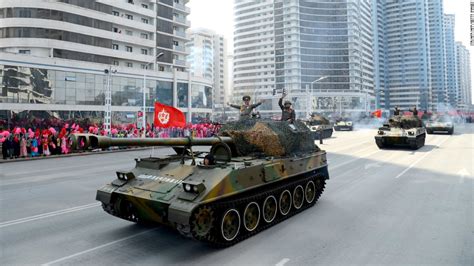 North Korea sends clear message with missile parade on eve of Olympics ...