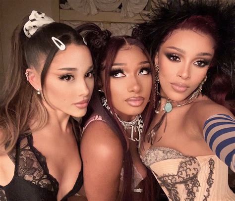 Ariana Grande, Doja Cat & Megan Thee Stallion Unite For 34+35 (Remix)