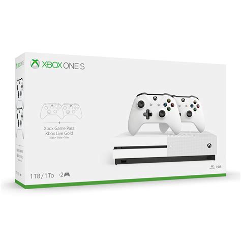 Xbox One S 1TB Bundle with 2 Controllers and 1-month Game Pass - Walmart.com - Walmart.com