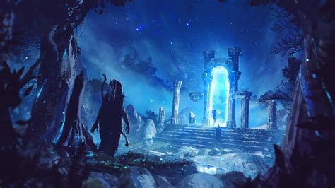 ArtStation - Magic Portal, Samuele Bandini | Portal art, Fantasy artwork, Fantasy art