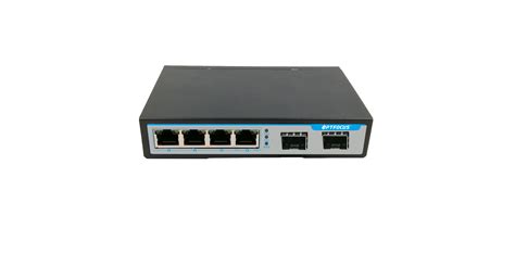 Gigabit Fiber Optic Switch 10 / 100 / 1000M Dual Fiber Automatic MAC Address Learning