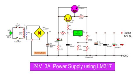 9 ways to build 24V power supply circuits with easy parts | Power ...