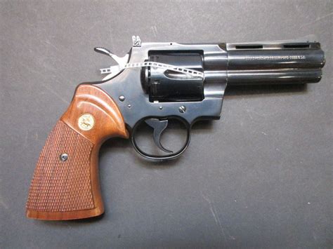 Colt Python Revolver- .357 Mag- 4" Barrel- Unfired Since Leaving ...