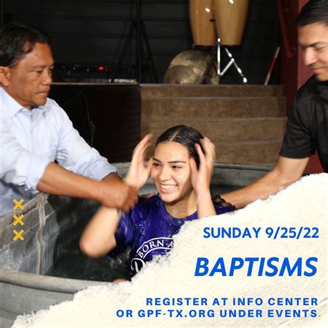 Water Baptism - Grace Point Fellowship