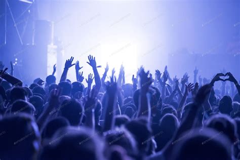 Crowd at a music concert, audience raising hands up | Concert, Music concert, Music images