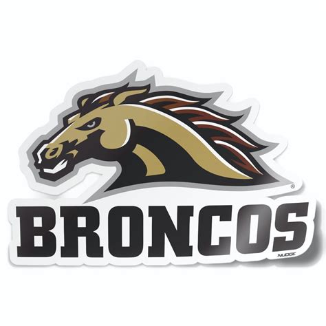 Western Michigan University Broncos WMU Bronco Head Full Color - Etsy