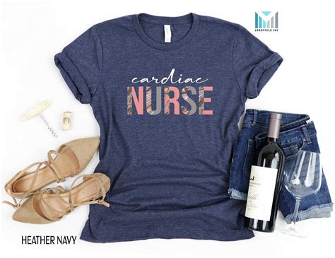 Cute Cardiac Nurse Shirt Cardiac ICU Nurse Tshirt Cardiac - Etsy